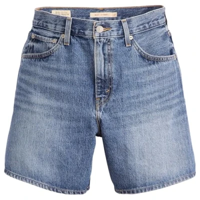Abbildung von Levi&#039;s HIGH Baggy Jeans Shorts, Damen, Größe: 32, Worn memory short