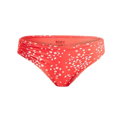 Abbildung von Roxy Classics Bikinihose, Damen, Größe: Large, Poppy red dancing ditsy swim