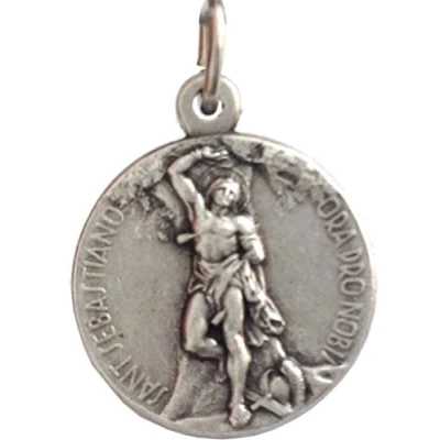 Abbildung von I G J Medaille von Heiliger Sebastianus Medaillen Schutzheiligen
