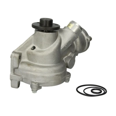 Abbildung von HEPU P177 Wasserpumpe inkl. Dichtungssatz, mit Dichtung ohne Thermostat mechanisch MERCEDES BENZ: 190, S Class Saloon, SL Convertible