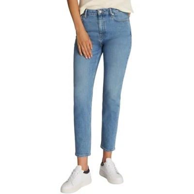 Abbildung von Tommy Hilfiger Cigarette Jeans Slim Fit, Damen, Größe: 29x30, Uma