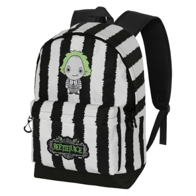 Abbildung von Beetlejuice Stripes Fan HS Rucksack 2.2, Weiß, 31 x 44 cm, Kapazität 24 L