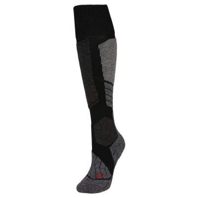 Abbildung von Falke SK1 Skiing Functional Yarnwoolsilkmix Kniestrümpfe, Damen, Größe: 35/36, Black mix