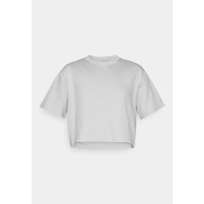Abbildung von Under Armour Rival Tshirt basic, Damen, Größe: Large, Mod gray light heather/black/white