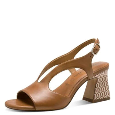 Abbildung von Tamaris Sandalette Damen Banana braun,EU 38