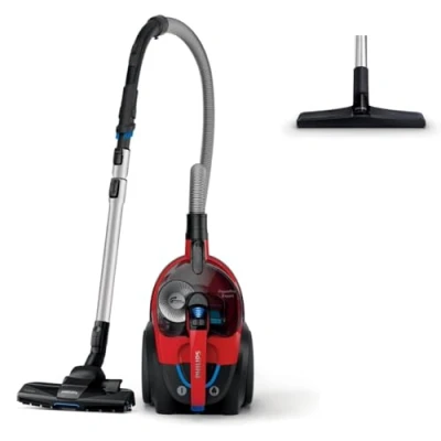 Abbildung von PHILIPS PowerPro Expert Beutelloser Staubsauger 900 W mit Allergy H13 Filter und TriActive Düse (FC9729/09)