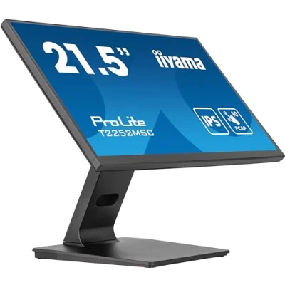 Abbildung von iiyama Prolite T2252MSC B2 54,5cm 21,5&quot; IPS LED Monitor Full HD 10 Punkt Multitouch kapazitiv HDMI DP USB3.0 7H schwarz