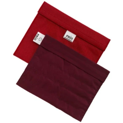 Abbildung von FRIO EXPEDITION Diabetiker Insulin Kühltasche 15 x 21 cm Rot Für bis zu 9 Pens Kühlt mit kaltem Wasser I Keine Kühlakkus notwendig Wiederverwendbar