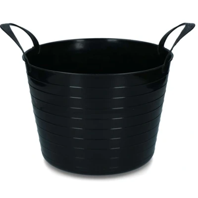 Abbildung von Agradi Eimer V Trug Flexi Schwarz 40L