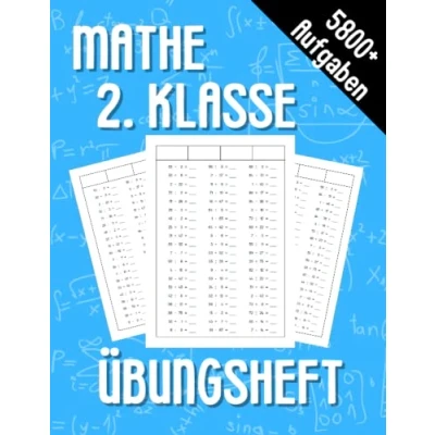 Abbildung von Mathe 2. Klasse Rechnen: Übungsheft um Denken und Rechnen spielend zu fordern
