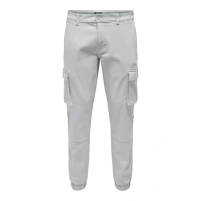 Abbildung von Only &amp; Sons Onscam LIFE Cargohose, Herren, Größe: 30x34, Glacier gray