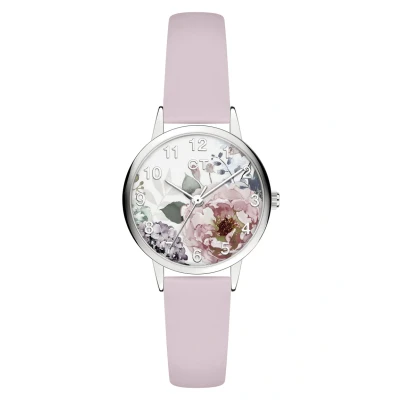 Abbildung von Cool Time Mädchen Kinder Armbanduhr (rosa Silber)