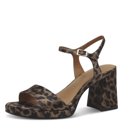Abbildung von Tamaris High Heel Sandalette, Damen, Größe: 37, Leopard Schuhe