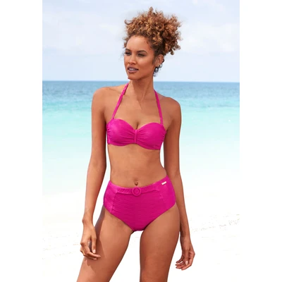 Abbildung von Sunseeker Highwaist Bikinihose, Damen, Größe: 36, Pink