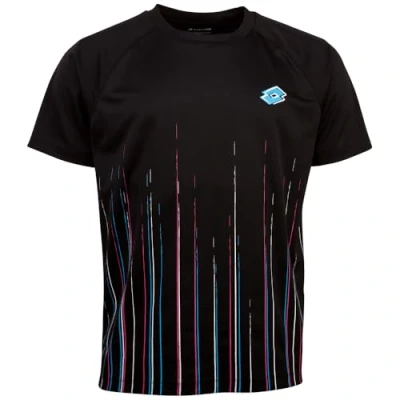 Abbildung von Lotto Training Tshirt print, Herren, Größe: Medium, Caviar