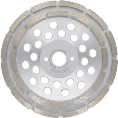 Abbildung von PRODIAMANT Diamant Schleiftopf 180mm Beton universal 180 mm x 22,2 Schleifteller doppelreihig Bauhöhe 31mm