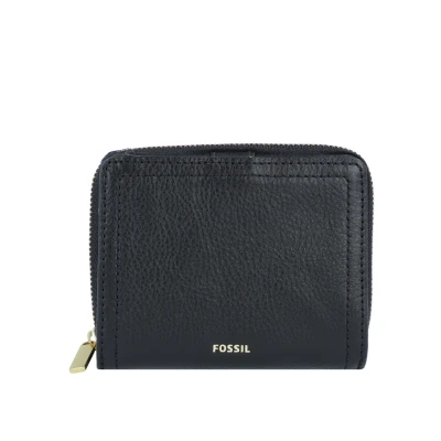 Abbildung von Fossil Geldbörse für Frauen Logan, Leder Multifunktion schwarz 11,1 cm L x 2,5 B 8,9 H SL7923001