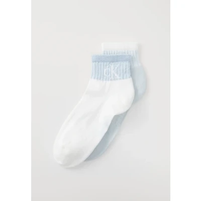 Abbildung von Calvin Klein Jeans Socken »CKJ WOMEN QUARTER 2P GLOSSY RIB«, (2 Paar)