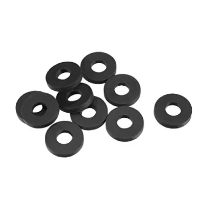 Abbildung von sourcing map 10 Stück Gummi Unterlegscheiben 12 mm Außendurchm. 5 Innendurchm. 2 Dicke für Wasserschlauch Wasserhahn