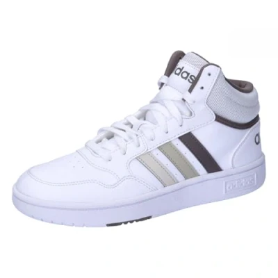 Abbildung von adidas Unisex Kinder Hoops Mid Shoes Schuhe, Cloud White/Orbit Grey/Putty Grey