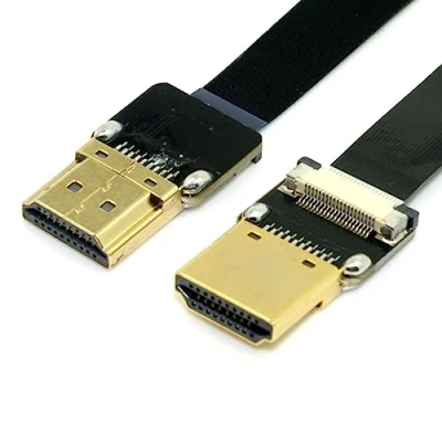 Abbildung von chenyang CYFPV HDMI Typ A Stecker auf HDTV FPC Flachkabel für FPV Multicopter Luftfotografie 0.2M