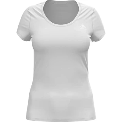 Abbildung von Odlo Damen Active F dry Light Funktionsunterwäsche Kurzarm Shirt, Weiß, XS EU