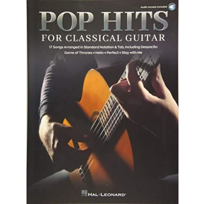 Abbildung von Pop Hits for Classical Guitar: 17 Songs Arranged in Standard Notation &amp; Tab with Audio Demo Trac: Tracks