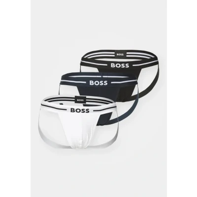 Abbildung von BOSS Jockstrap BOLD 3 PACK Slip, Herren, Größe: XL, Black/white