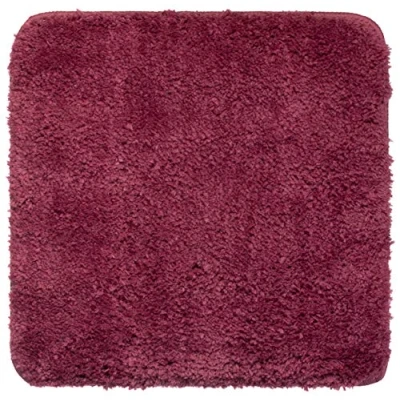 Abbildung von Brandsseller Badteppich Mikrofaser Badematte Badvorleger ca. 45x45 cm Altrosa