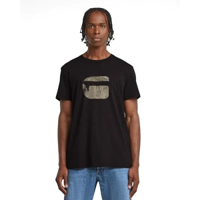 Abbildung von G STAR T Shirt »Finger Print Burger«, mit Grafikprint
