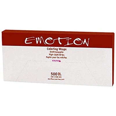 Abbildung von Efalock Professional Emotion Coloring Wraps, 110 mm x 160 mm, 1er Pack, (1x 500 Stück)