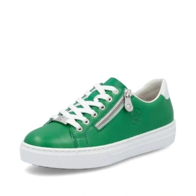 Abbildung von Rieker Sneaker low, Damen, Größe: 39, Grasgrün Schuhe