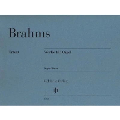 Abbildung von Werke für Orgel; revidierte Ausgabe (G. Henle Urtext Ausgabe)