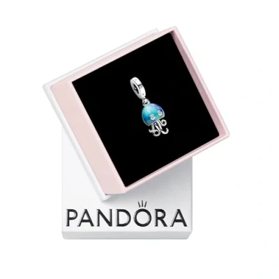 Abbildung von PANDORA farbwechselnde Qualle Charm Anhänger aus Sterling Silber mit Zirkonia Moments Collection, Kompatibel Armbändern, 792704C01