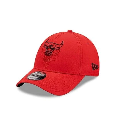 Abbildung von New Era NBA 9FORTY Cap Chicago Bulls Stacked Logo red