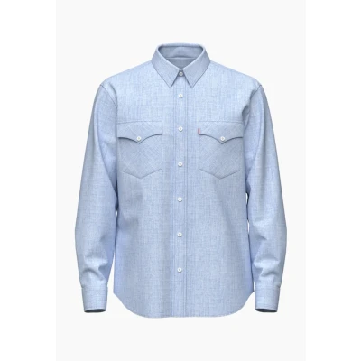 Abbildung von Levi&#039;s Relaxed FIT Western Hemd, Herren, Größe: Large, Blue dreams chambray