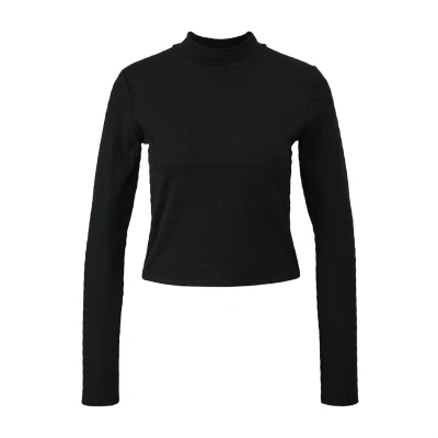 Abbildung von Q/S by s.Oliver Damen 2141062 Langarmshirt, Schwarz, Large