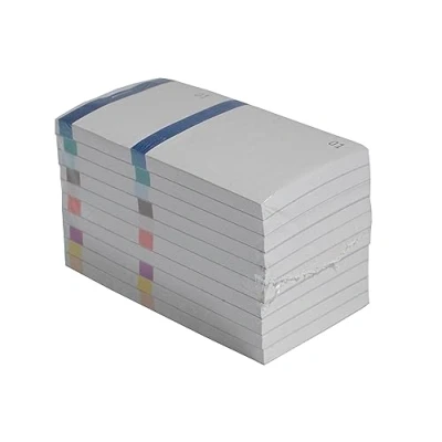 Abbildung von Exacompta Block mit Garderobenmarken, ELV, mehrfarbig, 60 x 135 mm, 10 Stück