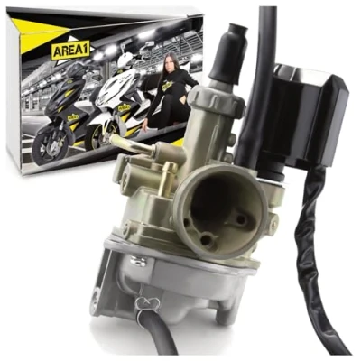 Abbildung von Area1 Ersatz Vergaser kompatibel mit 50ccm 2Takt (SF10) Motoren. Agility 50, Dink, Grand G Like, People, Super 8, 9, Top Boy, Vitality, Cross, Yager, Spacer, Yup