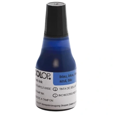 Abbildung von Colop 146961 Flash Stempelfarbe Blau, 25 ml