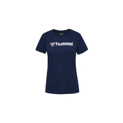 Abbildung von Hummel Mover Tshirt print, Damen, Größe: Medium, Baby blue