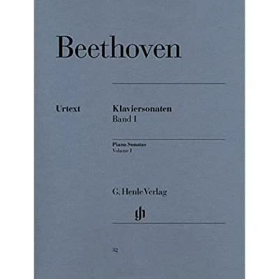Abbildung von Klaviersonaten Band 1: Besetzung: Klavier zu zwei Händen (G. Henle Urtext Ausgabe)