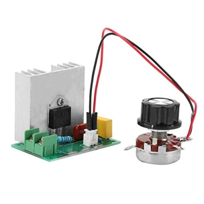 Abbildung von AC Motor Drehzahlregler 0 220V 4000W 40A Spannungsregler LED Dimmer Kunststoff Elektronenkomponente