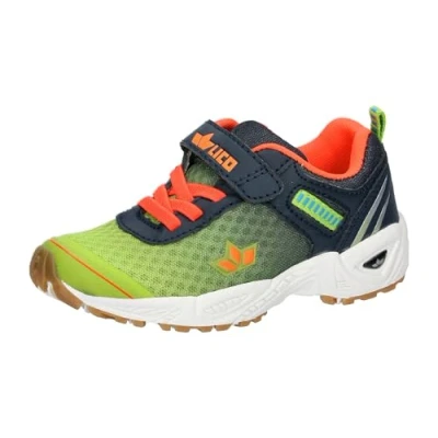 Abbildung von Lico Barney VS Hallenturnschuhe, Lemon/Marine/Orange, 31 EU