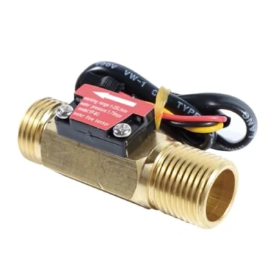 Abbildung von G3/4 Wasserdurchflusssensor, Durchflusssensor Wasser 3/4&#039;&#039; Durchflussmesser, Wasserdurchfluss Hallsensor Durchflussschalter Wasserdurchflussschalter, 1 30L/Min