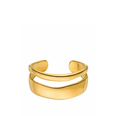 Abbildung von Purelei TWIN Tides Ring, Damen, Größe: One Size, Goldfarben