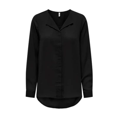 Abbildung von ONLY Onltiana LIFE Loose Bluse black, Damen, Größe: XS, Black