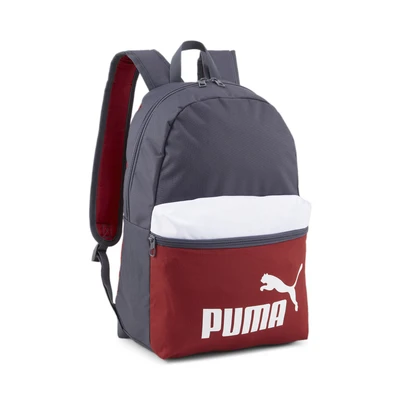 Abbildung von Puma Phase Backpack Unisex Tagesrucksack, Größe: One Size, Mineral gray/intense red