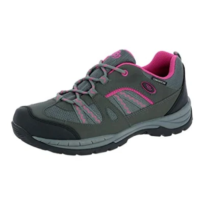 Abbildung von Brütting Fresno Damen Trekking &amp; Wanderhalbschuhe, Anthrazit/ Pink, 36 EU