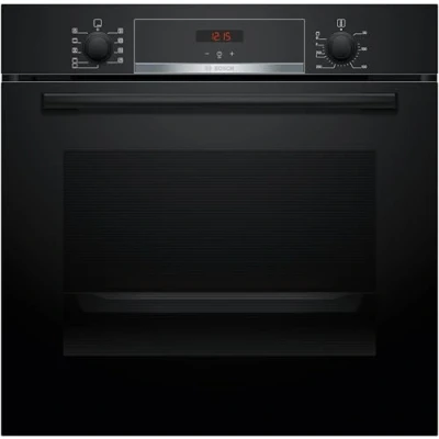 Abbildung von BOSCH Einbaubackofen Serie 4 »HBA514BB3«, mit Teleskopauszug nachrüstbar, Hydrolyse
